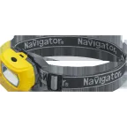 Фонарь светодиодный NPT-H40-ACCU 3Вт 1COB налобный аккумуляторный