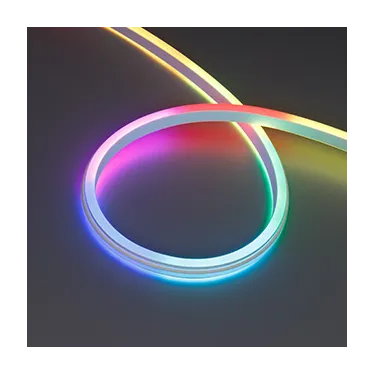 Гибкий неон 12 Вт/м 24В RGB IP67 80LED/м SPI WAVE-SIDE-DOUBLE-A80-16x15mm SMD 2835 5м, вывод боковой, 5 лет