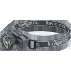 Фонарь светодиодный NPT-H42-ACCU 1LED, 1Вт + 1COB, 3Вт налобный аккумуляторный