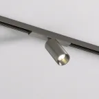 Светильник для трека SHINE SPOT со светодиодом D35хH70 48В DC 6 Вт RA-90 3000 К IP20 темный никель алюм. DENKIRS DK5740-DN