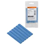 Набор трубок термоусаживаемых клеевых Моноцвет синий 127/43 TDM