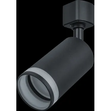 Светильник трековый на шинопровод под лампу NLT-TM2-1L-GU10-BL однофазный GU10 черный