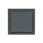 LETO Кнопка звонка графит Lezard 752-3400-103