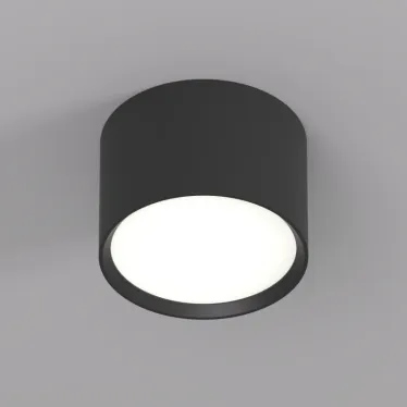 Светильник накладной IP20 до 15 Вт GX53 LED черн. алюм. DENKIRS DK2601-BK