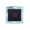 ASTI Диммер 1000W, механизм, чёрный бархат Lezard 7081-4288-157