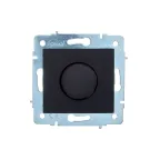 ASTI Диммер 1000W, механизм, чёрный бархат Lezard 7081-4288-157