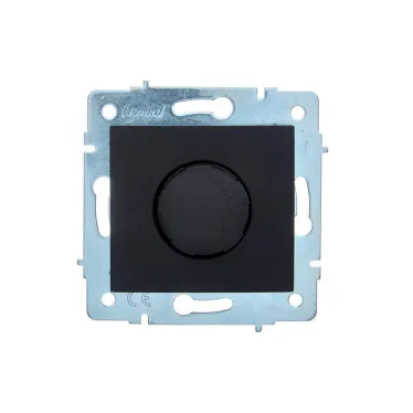 ASTI Диммер 1000W, механизм, чёрный бархат Lezard 7081-4288-157