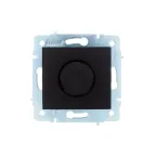ASTI Диммер 800 Вт, механизм, чёрный бархат Lezard 7081-4288-115