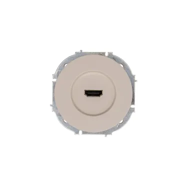 OSEN Розетка HDMI, механизм, слоновая кость Lezard 743-9088-203