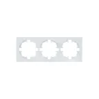                  OSEN Рамка 3-ая универсальная, белая Lezard 743-0200-148
               