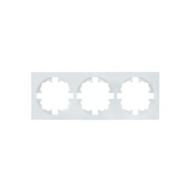 OSEN Рамка 3-ая универсальная, белая Lezard 743-0200-148