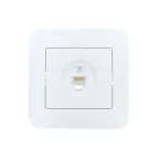 ASTI Розетка телефонная евро белая Lezard 7081-0202-137