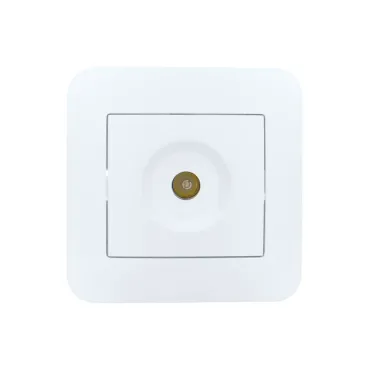 ASTI Розетка ТВ оконечная белая Lezard 7081-0202-130