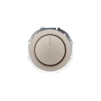                  OSEN Диммер для LED ламп 250 Вт, механизм, титан Lezard 743-3788-163
               