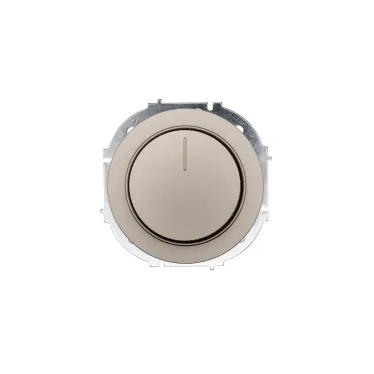 OSEN Диммер для LED ламп 250 Вт, механизм, титан Lezard 743-3788-163