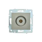                  ASTI Розетка ТВ оконечная, механизм, платина Lezard 7081-3588-130
               