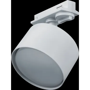 Светильник трековый на шинопровод под лампу NLT-TP1-1L-GX53-WH однофазный GX53 белый