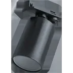 Светильник трековый на шинопровод под лампу NLT-TP1-1L-GU10-BL однофазный GU10 черный
