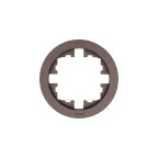                  OSEN Рамка 1-ая универсальная, шоколад, круглая Lezard 744-7300-146
               