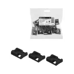 Площадка под хомуты для прямого монтажа упак/10шт.черная TDM