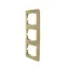 ASTI Рамка 3-ая вертикальная, золото Lezard 7081-3600-153