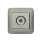 ASTI Розетка ТВ оконечная платина Lezard 7081-3535-130