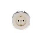 OSEN Розетка с заземлением, 16 А, механизм, слоновая кость Lezard 743-9088-122B