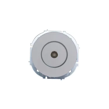 OSEN Розетка ТВ оконечная, механизм, серый матовый Lezard 743-7488-130