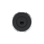                  OSEN Розетка телефонная евро, механизм, чёрный бархат Lezard 743-4288-137
               