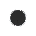 OSEN Выключатель проходной 1-кл. с подсветкой, 10 А, механизм, чёрный бархат Lezard 743-4288-114