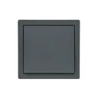 LETO Выключатель графит Lezard 752-3400-100