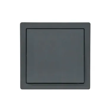 LETO Выключатель графит Lezard 752-3400-100