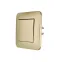 ASTI Выключатель проходной 1-кл., 10 А, золото Lezard 7081-3636-105