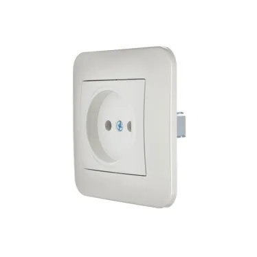 ASTI Розетка без заземления, 16 А, жемчужно-белый перламутр Lezard 7081-3030-121B