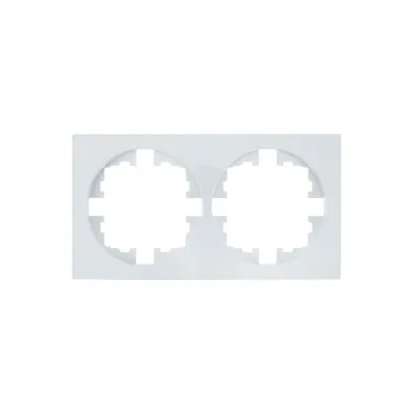 OSEN Рамка 2-ая универсальная, белая Lezard 743-0200-147