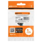 Выключатель клавишный круглый KCD11-101N 250В AC/DC 1P 3А (3с) ON-OFF черный корпус, синяя клавиша с LED подсветкой Micro TDM