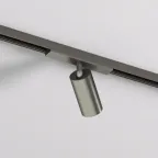 Светильник для трека SHINE SPOT со светодиодом D35хH70 48В DC 6 Вт RA-90 3000 К IP20 темный никель алюм. DENKIRS DK5740-DN