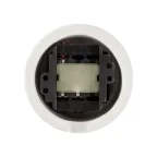 Выключатель фарфоровый поворотный проходной с ручкой (бантик) 10А белый «Болонь» TDM