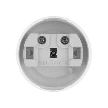 Розетка 2П 16А 250B о/у белая "Ретро" (карболит) TDM