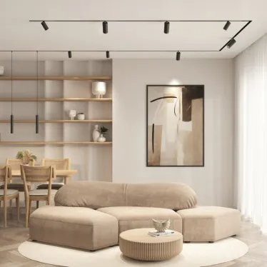 Светильник акцентный SIMPLE SPOT IP20 20W 4000K черн. алюм.