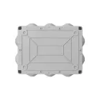 Распаячная коробка ОП 190х140х70мм прозрач. крышка IP55 10 гермовводов инд. штрихкод TDM