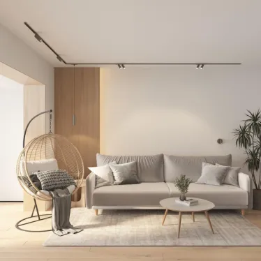 Светильник для трека SHINE SPOT со светодиодом D35хH100 48В DC 8 Втх2 RA-90 3000 К IP20 темный никель алюм. DENKIRS DK5742-DN