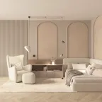 Светильник светодиодный для трека-ремня LED Belty Flow IP20 28 Вт 3000К бел. алюм.