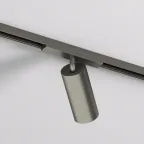 Светильник для трека SHINE SPOT со светодиодом D45хH100 48В DC 10 Вт RA-90 3000 К IP20 темный никель алюм. DENKIRS DK5741-DN