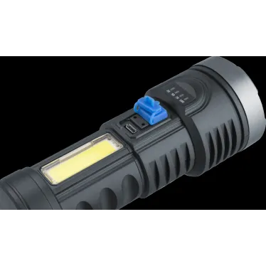 Фонарь светодиодный NPT-CP28-ACCU для работы 1 LED, 1В + 1 СОВ, 3Вт