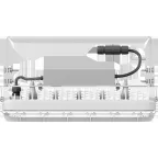 Светильник светодиодный UNIOR SCHOOL/S 70W D120 940 WH with protection grid