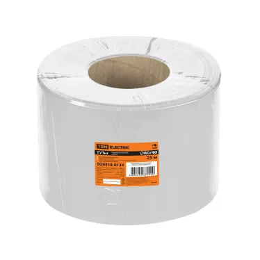 Термоусаживаемая трубка ТУТнг 80/40 белая (25 м/ролл) TDM
