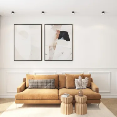 Светильник накладной IP20 до 15 Вт GX53 LED черн. алюм. DENKIRS DK2601-BK