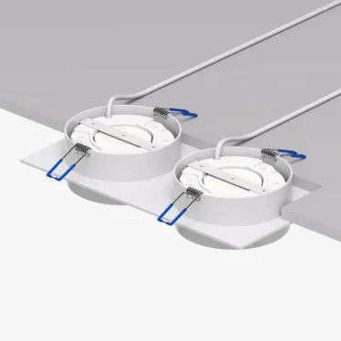 Светильник встраиваемый FLAT IP20 до 15 Вт GX53 LED бел. алюм.