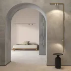 Светильник для трека SHINE SPOT со светодиодом D45хH100 48В DC 10 Вт RA-90 3000 К IP20 темный никель алюм. DENKIRS DK5741-DN